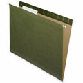 1/3 Cut Hanging File Folders - Eco-Friendly Green Letter Size Office Organization
