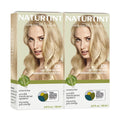 Natural Permanent Hair Color Kit - Vibrant Shades for Gray Coverage