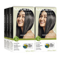 Natural Permanent Hair Color - 6 Pack, Eco-Friendly, Long-Lasting Shades