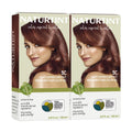 Permanent Hair Color Set - Natural, Vibrant Shades for Gray Coverage