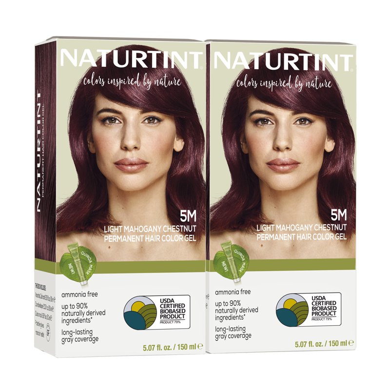 Natural Permanent Hair Color Kit - Multiple Shades, Long-Lasting, Vegan & Chemical-Free