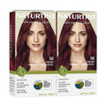 Natural Hair Color Kit 5R Fire Red Permanent Hair Dye - 2 Pack