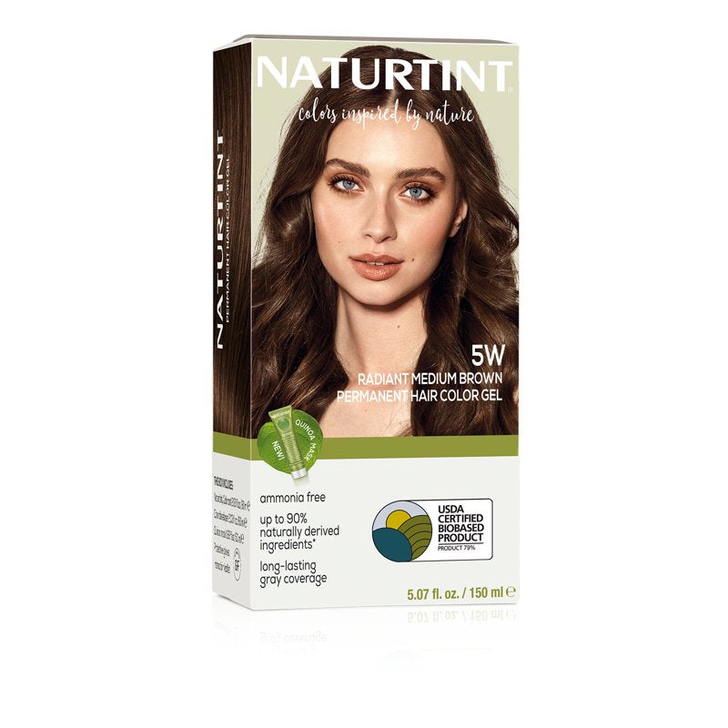 Natural Hair Color Kit - Permanent, Nourishing, Long-Lasting Shades