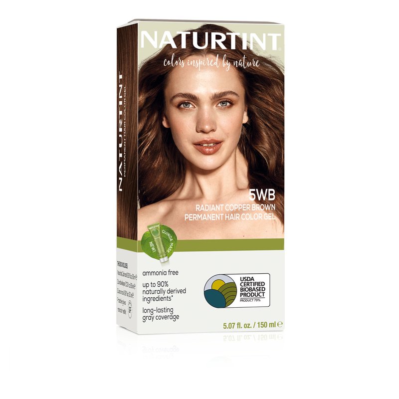 Natural Hair Color Kit - Permanent, Vegan, No Ammonia, Long-Lasting Shades