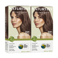 Natural Permanent Hair Color - 6GM Chocolate Brown, Pack of 2