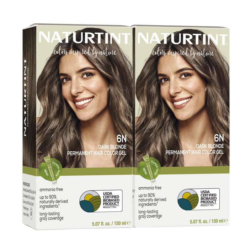 Naturtint Permanent Hair Color - 6N Dark Blonde, Natural & Long Lasting