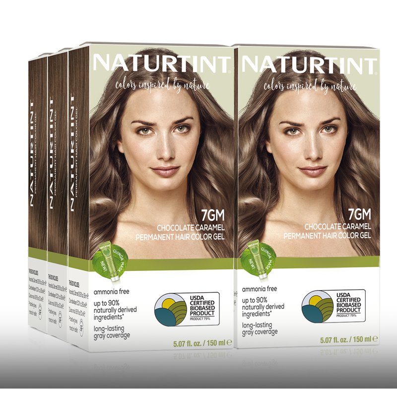 Natural Hair Color Kit - Permanent, Long-Lasting Shades, Vegan & Cruelty-Free