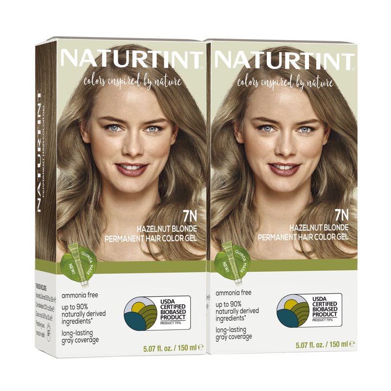 Naturtint 7N Hazelnut Blonde Permanent Hair Color - Natural, Long-Lasting