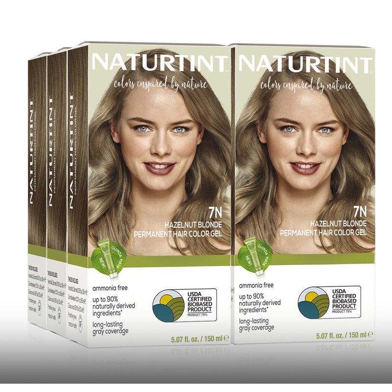 Naturtint Permanent Hair Color Kit - All Shades, 6 Pack, Natural & Vegan