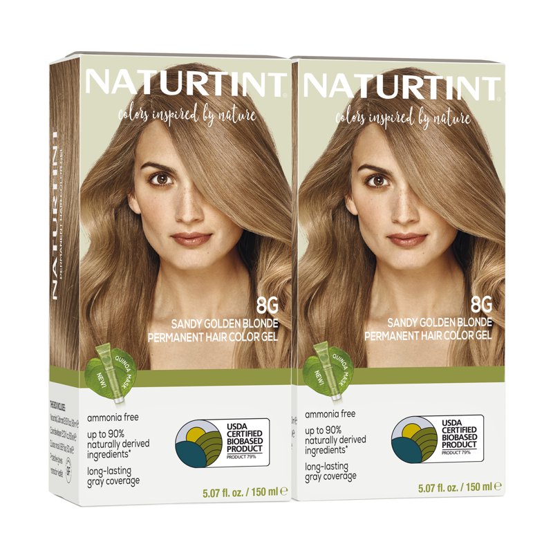 Naturtint Permanent Hair Color Set - Sandy Golden Blonde & More - 2 Pack