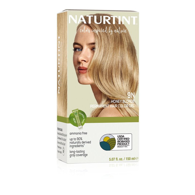 Natural Hair Color Kit - Permanent, Nourishing, Long-Lasting Shades