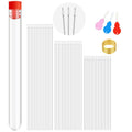 Beaded Jewelry Making Kit with 65 Stainless Steel Needles & Threaders