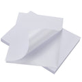 Full Sheet Labels 8.5 x 11 Inches - White Adhesive Printer Stickers for Shipping & Crafts
