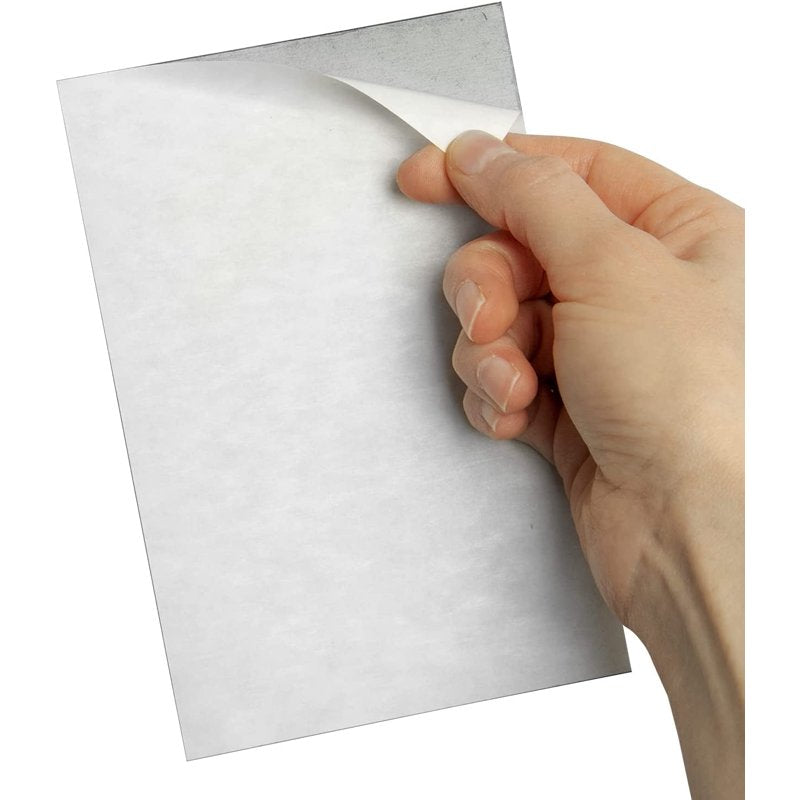 Self-Adhesive Photo Magnets Pack of 100 - Durable 4x6 Inch Magnets for Photos