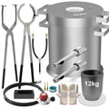 12kg Propane Melting Furnace Kit for Metal Smelting & Casting