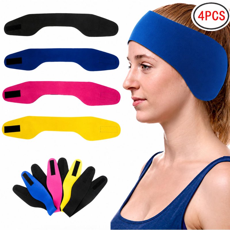 Waterproof Ear Protection Headband for Swimming & Water Sports - Reusable & Adjustable