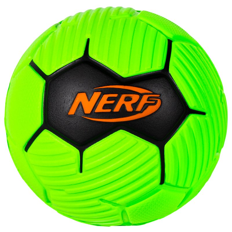 Nerf 5" Foam Soccer Ball, Soft Mini Soccer Ball for Kids - Neon Green