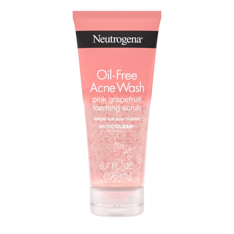 (2 Pack) Neutrogena Pink Grapefruit Face Scrub with Salicylic Acid, Acne & Blackhead Remover, 6.7 fl oz