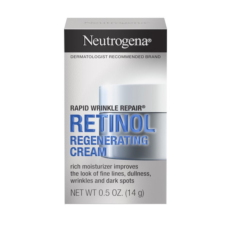Neutrogena Retinol Face & Night Cream for Wrinkles & Dark Spots - 0.5 oz