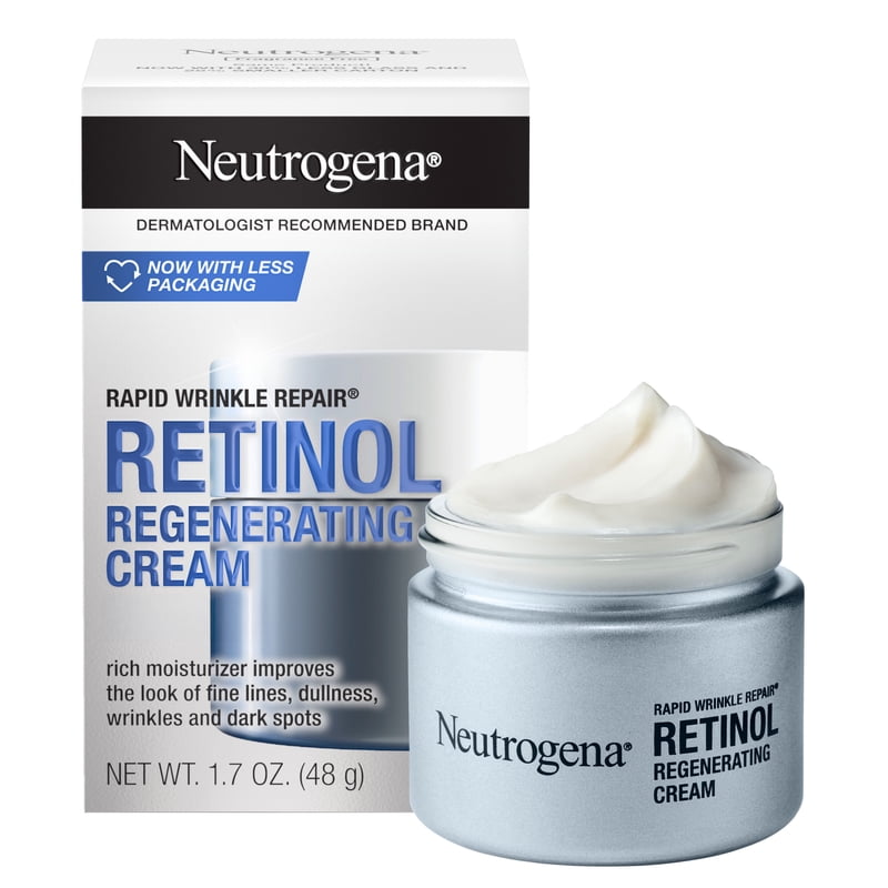Retinol Face Moisturizer with Hyaluronic Acid - Anti-Aging Cream 1.7 oz