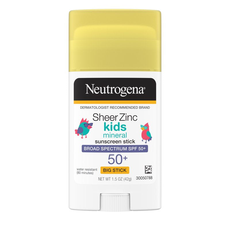 Kids Mineral Sunscreen Stick SPF 50 Broad Spectrum Water-Resistant