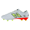 New Balance 442 Elite FG v2 Soccer Cleats - White, 9 Wide (MS41FEB2)
