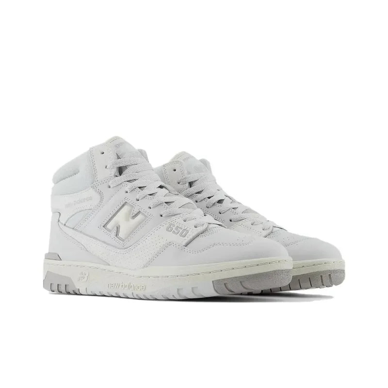 Men's New Balance 550 Light Aluminum Sneakers Size 9.5 - High-Top Athletic Shoes