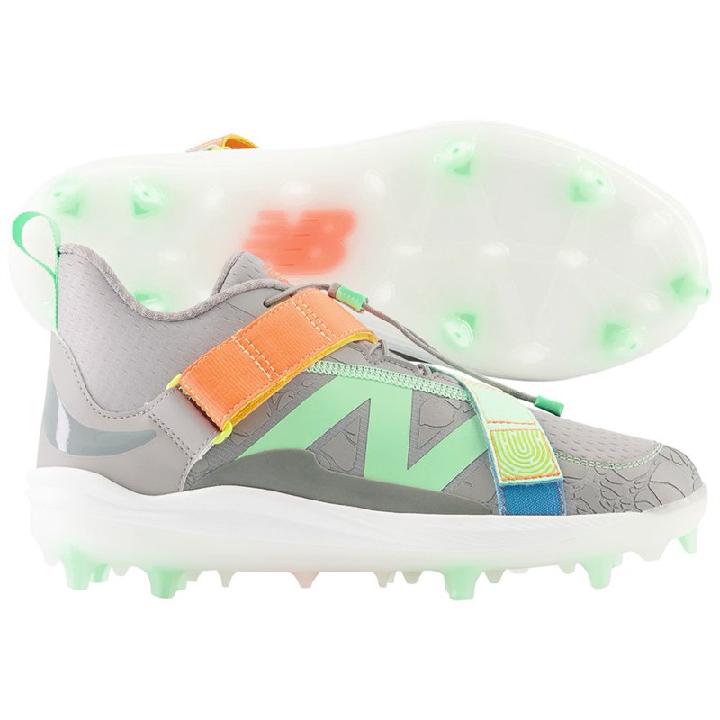 Unisex FuelCell Lindor V2 Comp Molded Baseball Cleats - Grey Multi