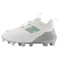 Youth Baseball Cleats White TPU Molded Spikes for Kids Performance