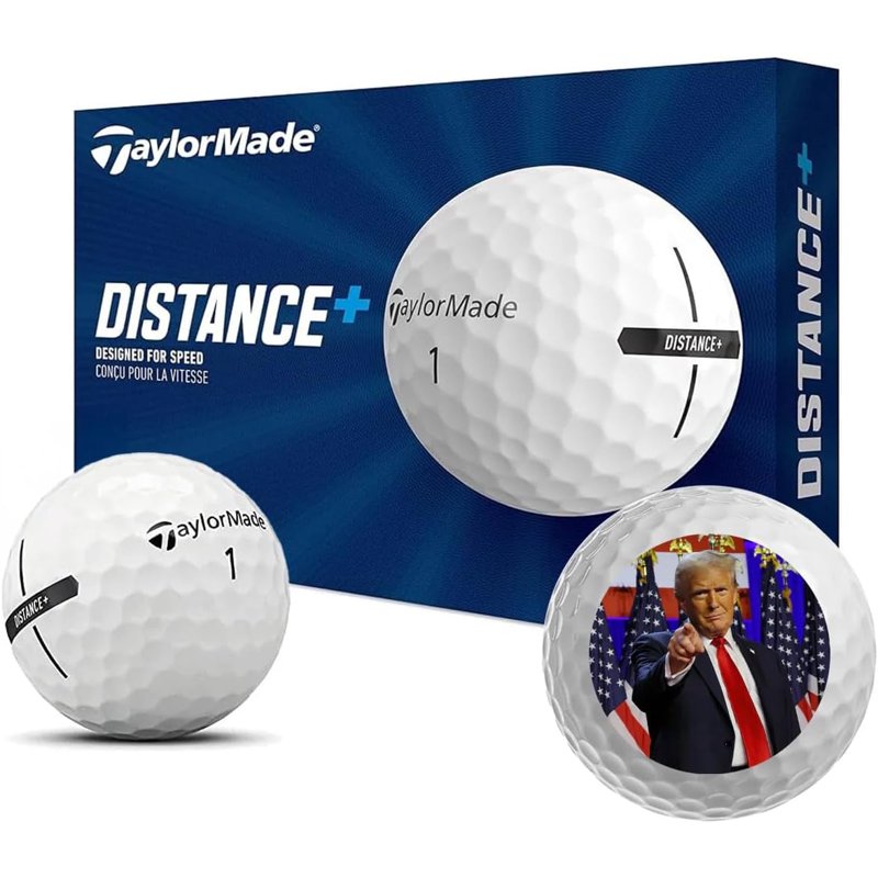 Set of 12 Trump Victory Golf Balls - Multiple Brands & Variants
