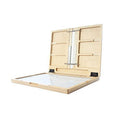 Large Plein Air Pochade Box for Travel - Sturdy Wooden Art Easel