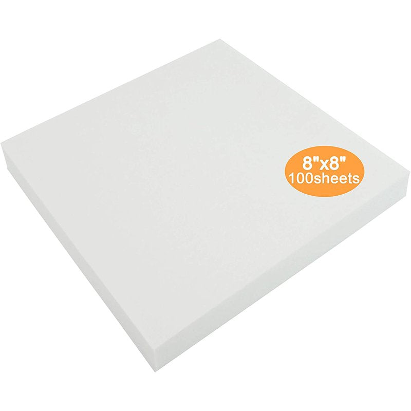 Embroidery Stabilizer Backing Sheets - Tear Away, Medium Weight, All Sizes