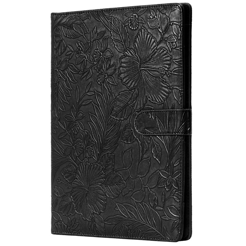 Portfolio Binder with Document Organizer & Business Card Holder - Faux Leather