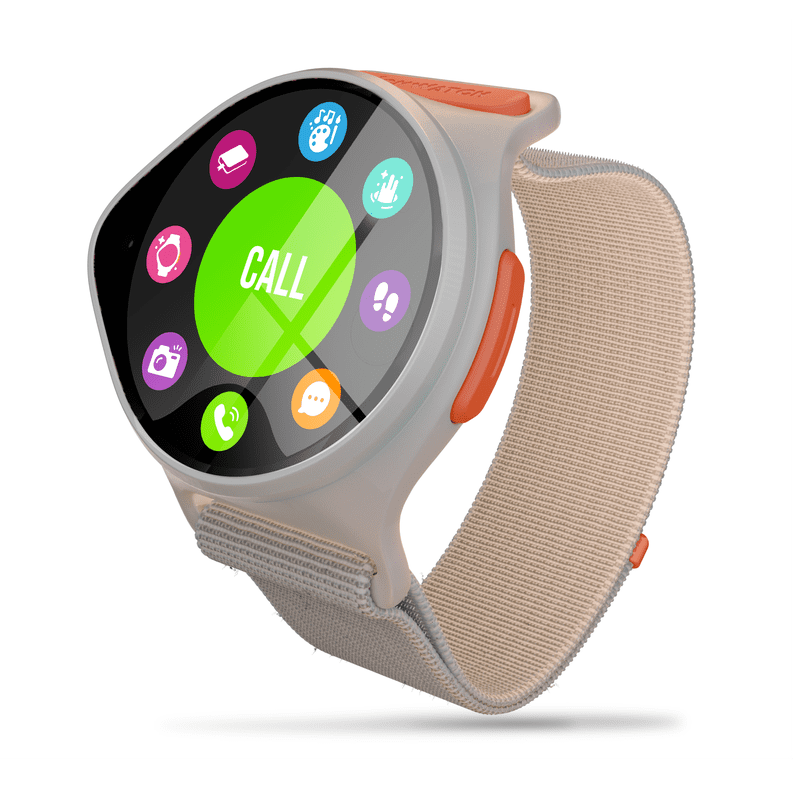 Kids GPS Smartwatch with Voice Call SOS Location Tracking