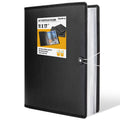 Large Art Portfolio Folder 11x17 with 30 Pockets Waterproof & Durable