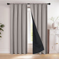 Blackout Curtains for Bedroom Insulated Noise-Reducing Light Blocking Drapes