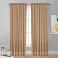 Blackout Curtains for Living Room & Bedroom - Thermal Insulated, Solid Color, Energy Saving