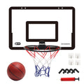 Mini Indoor Basketball Hoop Set for Door & Wall - Kids & Adults, 15.7x10.2 Inch
