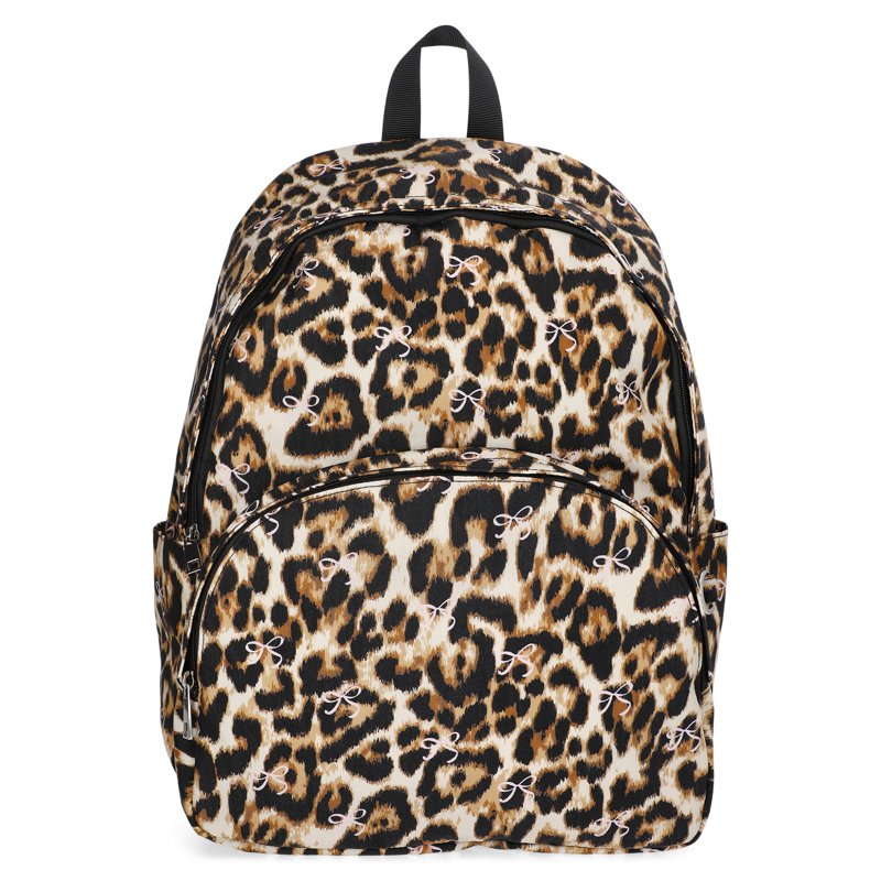 Women's 17-Inch Dome Backpack with Allover Print - Spacious & Trendy