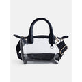 Clear Mini Tote Bag for Women - Stadium-Ready Vinyl Design, Multiple Colors