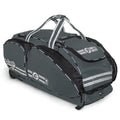 No Error Sports Baseball Bat Bag with Wheels - Spacious 15-Pocket Gear Organizer