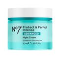 No7 Protect & Perfect Night Cream - Anti-Aging Moisturizer for Sensitive Skin - 1.69 fl oz