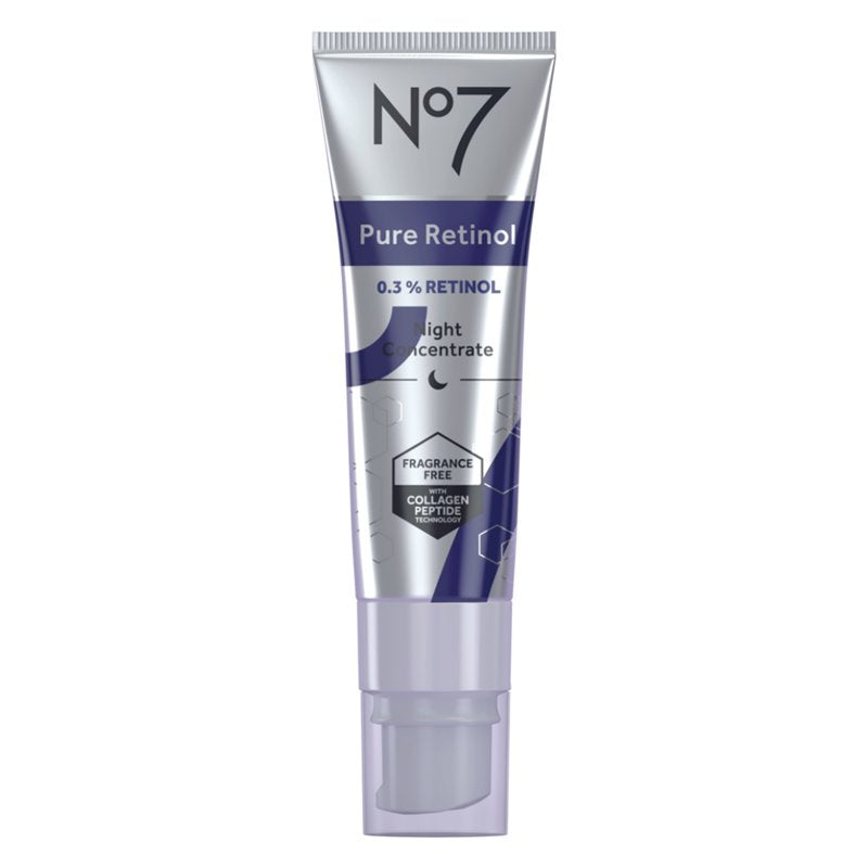 Retinol Night Concentrate with Collagen Peptides for Wrinkles - All Skin Types