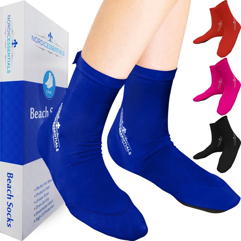 Beach Socks for Water & Sand Activities - Quick-Drying, Breathable, Anti-Sand Design