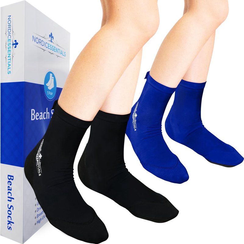 Beach Socks for Water & Sand Activities - Quick-Drying, Breathable, Anti-Sand Design