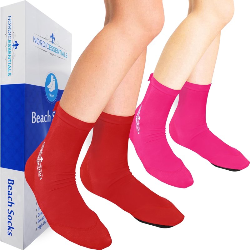 Beach Socks for Water & Sand Activities - Quick-Drying, Breathable, Anti-Sand Design