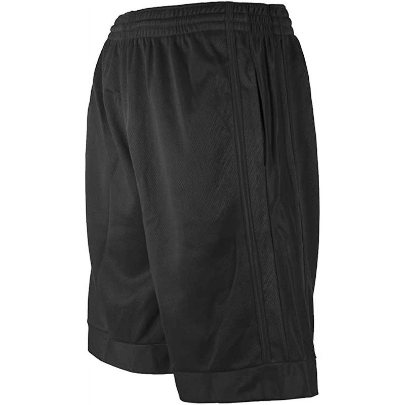 Men's Mesh Basketball Shorts with Pockets - Athletic Gym Sports Wear