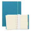 Aqua Notebook with Soft Touch Cover, 1 Subject College Ruled, 112 Pages