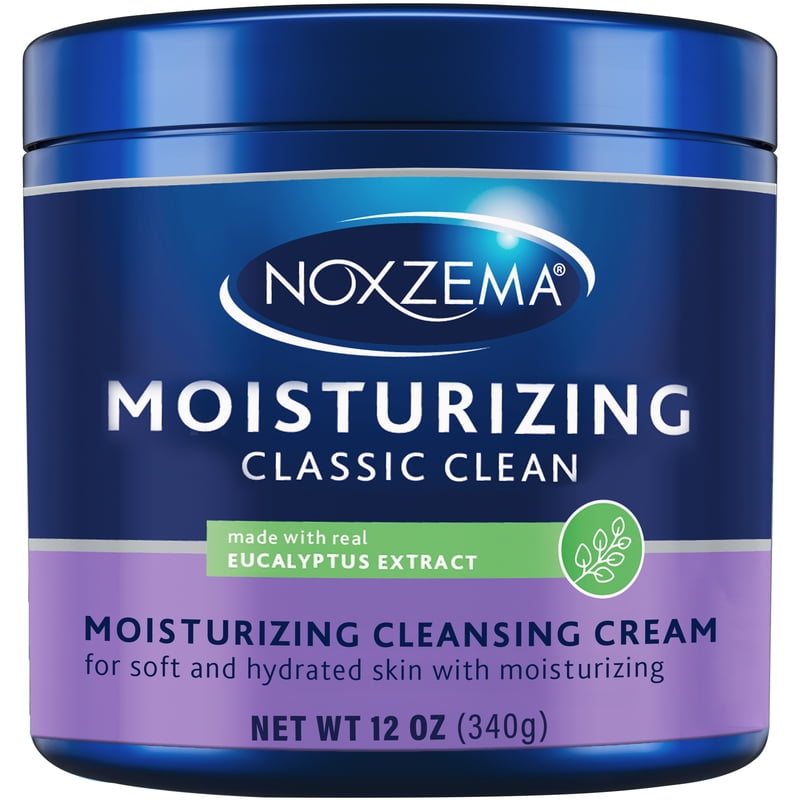 (2 Pack) Moisturizing Facial Cleanser Cream for All Skin Types - 12 oz