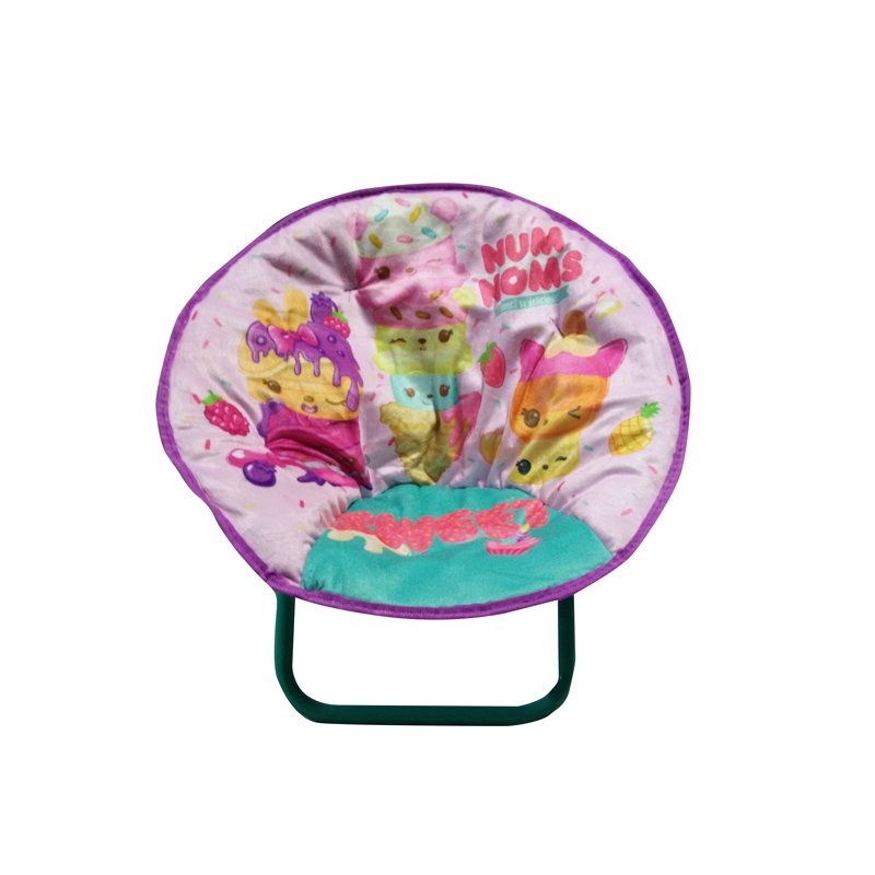 Num Noms Kids 18" Mini Round Collapsible Saucer Chair Multicolor